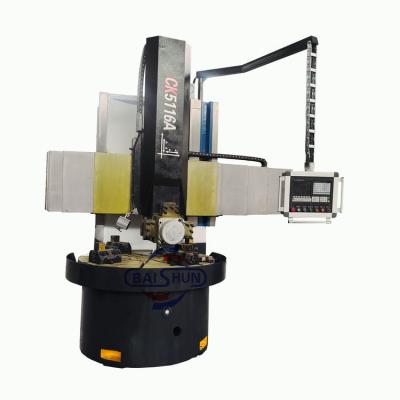 Одноколонный двигатель Автомобильный токарный поворот Цена CNC Вертикальный токарный поворот