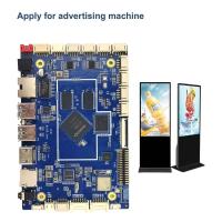RK3568 carte Android quad-core intégrée avec sortie audio / son Dolby et entrée DC12V / 3A
