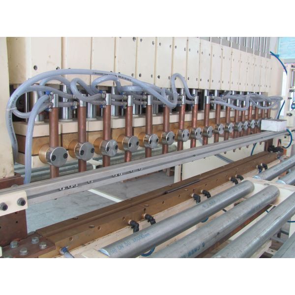 Metallic Cabinet Spot Sheet Metal Welder , Electrical Board Stiffener Welding Machine