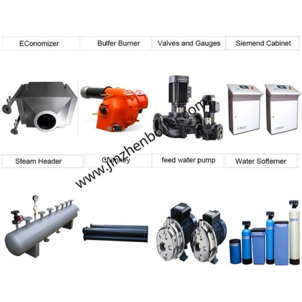 4ton 300hp 4000kg Energy Saving Fire Tube Gas Oil Steam Boiler for Rubber Vulcanization Vulcanizing