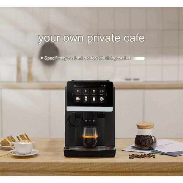 Freshly Ground Milk Frother All-in-One Fully Automatic Coffee Machine for Commercial Usage
