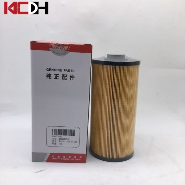 Машинные части экскаватора Sany заправляют топливом патрон фильтра 60151839 фильтра дизельный