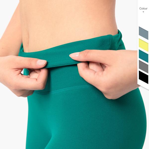 80% Nylon Yoga Leggings High Waist Four Way Stretchy RGS