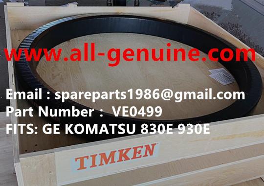 VE0499 BEARING KOMATSU GE TEREX UNIT RIG BUCYRUS  MT4400AC MT5500 MT3600 NTE240 NTE260 NHL DUMP TRUCK HAULER MINING