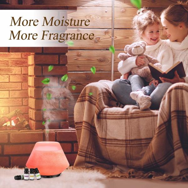 diffuseur d'arome de la résine 200ML naturelle avec l'opération tranquille de chuchotement de figurants