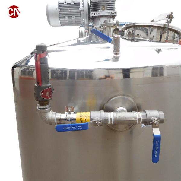 100L Juice Tank Milk Pasteurization Machine with Screw Pump Structure and Uht Technology