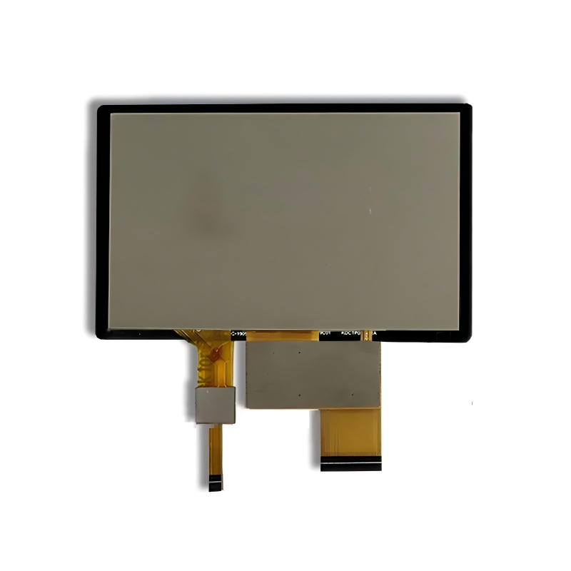 5-inch horizontal display 800*480 sunlight-readable 16/18/24-bit RGB semi-reflective/semi-transparent LCD module capacitive touchscreen