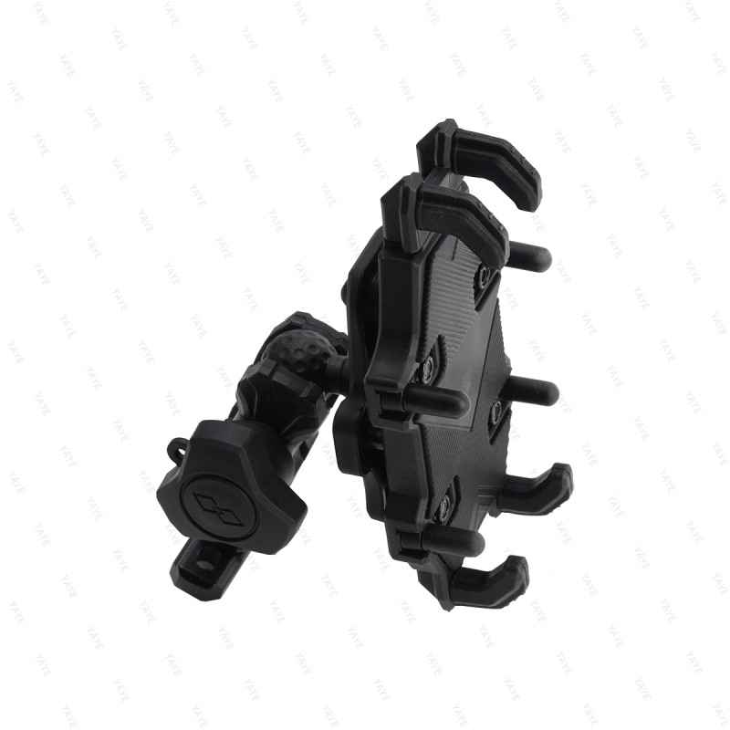 Universal Motorcycle Phone Holder Shockproof 360 Rotating Waterproof ABS Navigation Bracket Bike Phone Holder Accessory