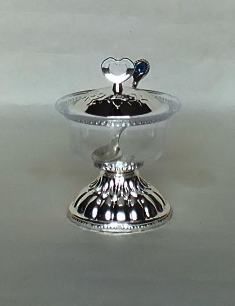 Transparent high foot bowl（17）