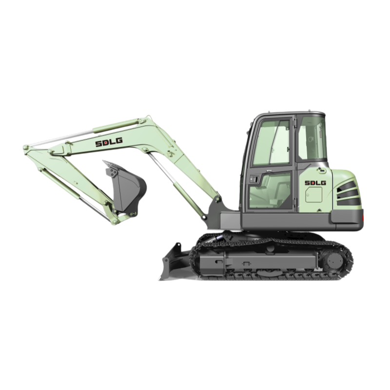 SDLG Lingong Lgmg Track Type Digger 6tons E660hev Electric Excavator With 0.21m³ Bucket