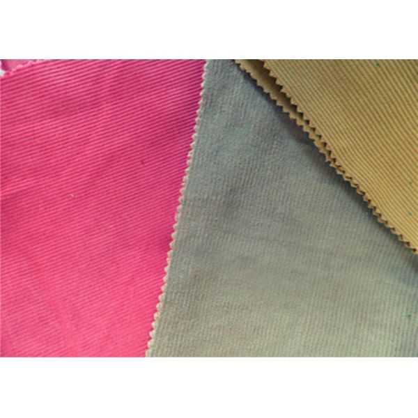 150 da G/M do algodão do veludo de algodão da tela tela pesada do veludo de algodão de Wale do elástico 16 não