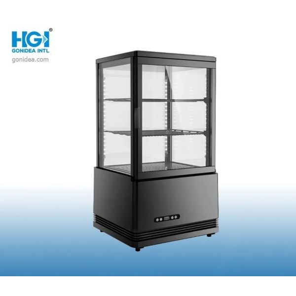 положение пола безшумного чистосердечного охладителя витрины 78L белое черное