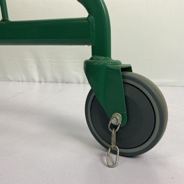 210L немецкий тип тележка вагонетки покупок склада красная и зеленая с колесами PU 5 дюймов