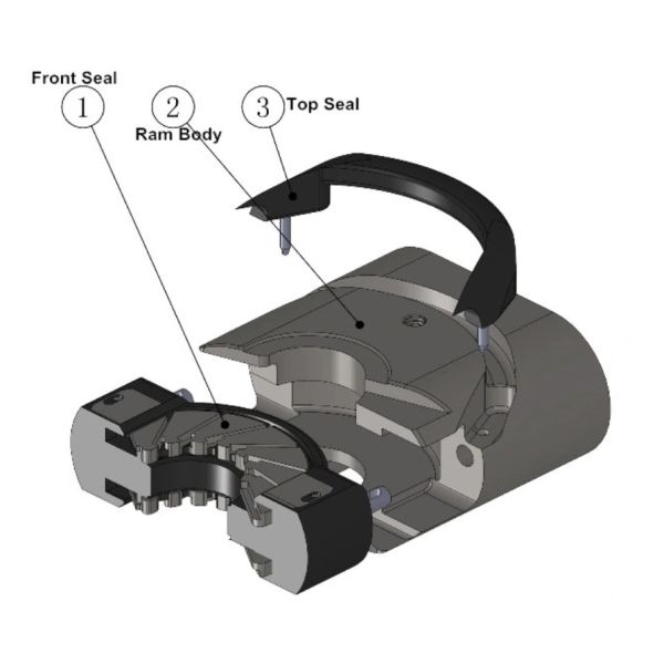 Drilling Equipment BOP Spare Parts API 16A Annular Bop Packing Element