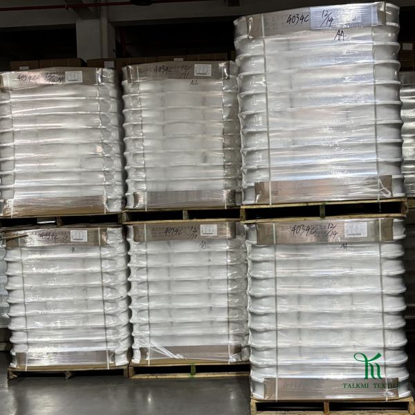 Customized 100% Polyester DTY Melange Yarn 20D/50D/75D/100D/120D/150D Raw Pattern for Weaving