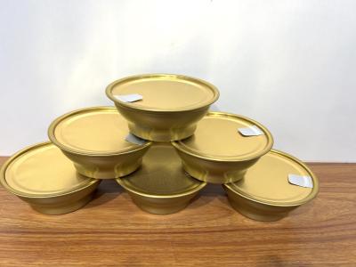 250g-800g Food Tin Can Round or Rectangular Shape