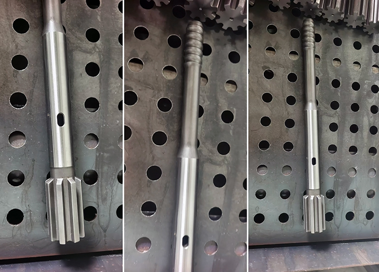 T38 HD709 620mm Shank Adapter Rock Drilling Tool For Surface Mining Quarrying Construction Drilling