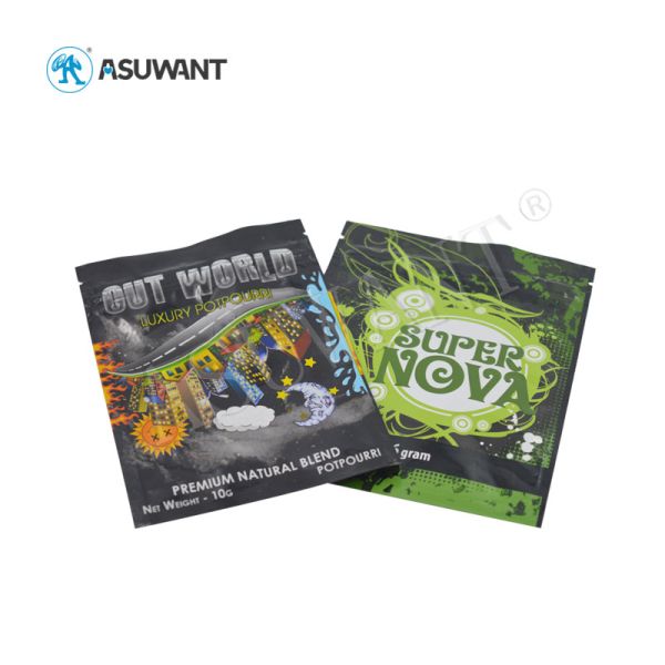 35 Grams Moisture Proof VMPE Lockable Medicine Mylar Bags