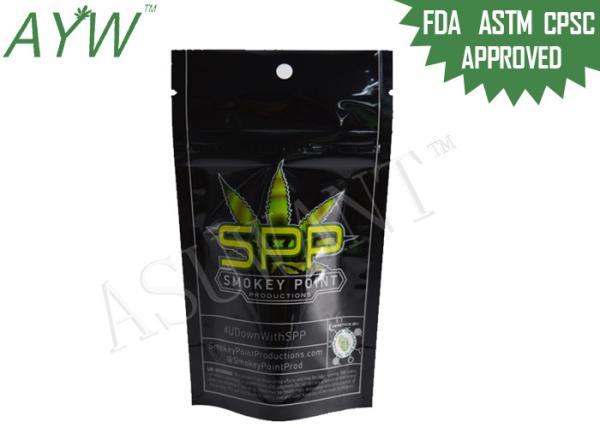 Inside Foil Medical Weed k Bags FDA Passed With Kush Weed Logo