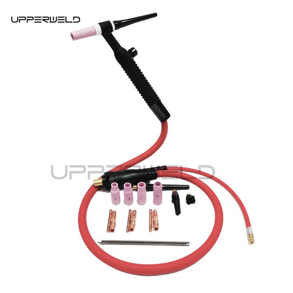 Air Cooling Welding Torch WP-26V-R 35-70EU Plug TIG Torch Set with Gas Valve Control