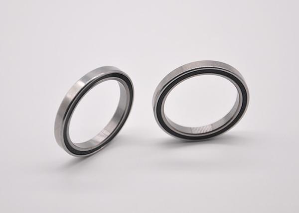 SUJ2 Inner / Outer Rings Custom Ball Bearings 6711ZZ Deep Groove Structure 55*68*7mm