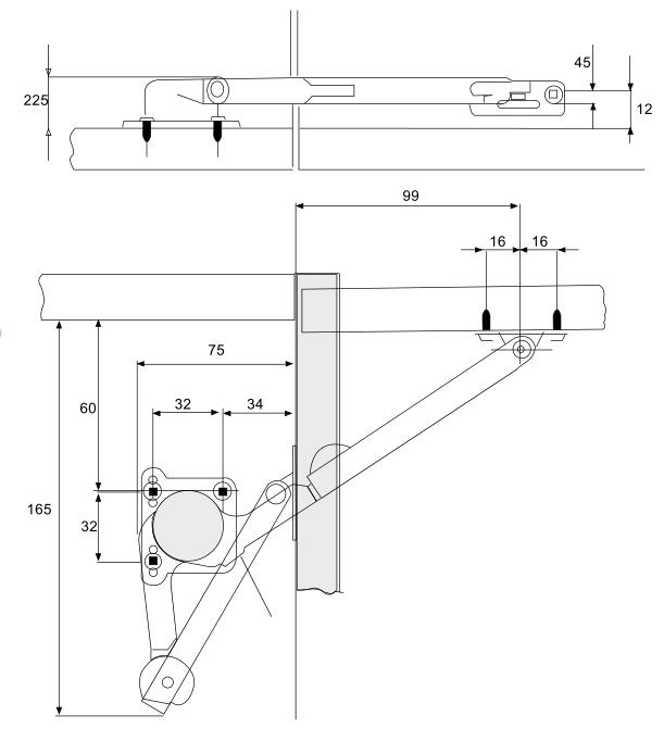 Поддержка крышки двери шкафа гидравлическая мягкая близкая/прочное пребывание двери кухонного шкафа