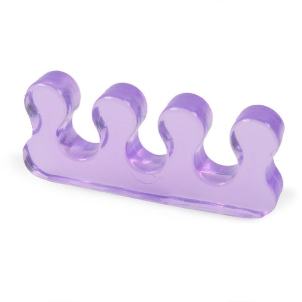 Separate Toenail Polish with 2 Pairs Toe Separator Pedicure Easy to Clean Toe Spacers