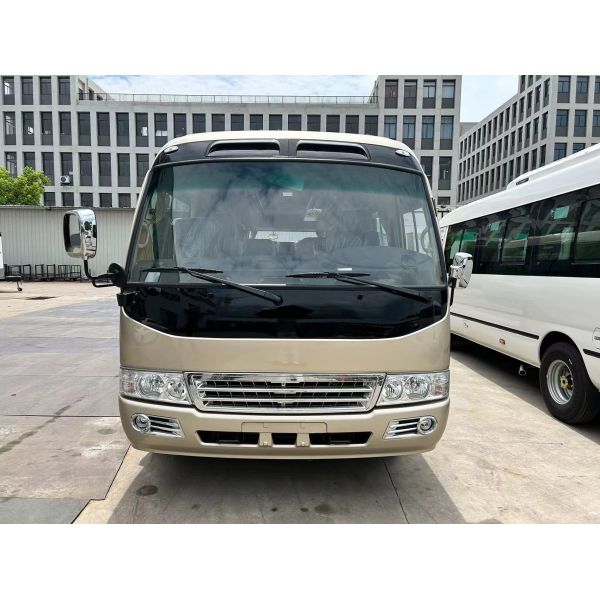 Autobús nuevo de lujo de 30 asientos LHD/RHD Diesel Mini Coaster