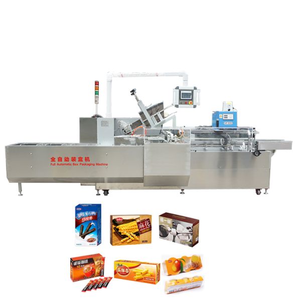Full Automatic Disposable Mask Gloves Toilet Soap Tea Bag Box Carton Cartoning Packaging Line Machine