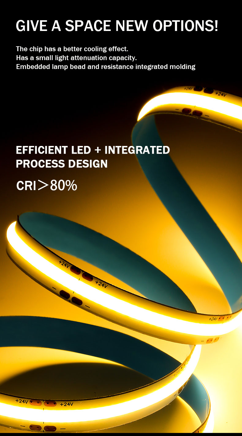 Золото-желтый гибкий светодиодный светодиодный свет для гостиничного шкафа