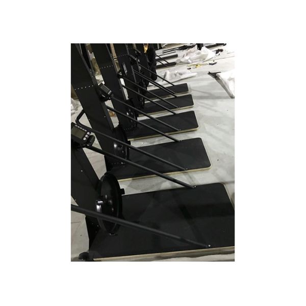 Black Commecial Grade Gym Fitness Equipment / Skiing Exercise Machine