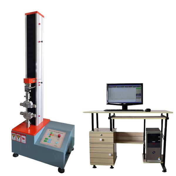 ASTM D903 Single Column Universal Tensile Test Machine 0 - 5KN For Aerospace
