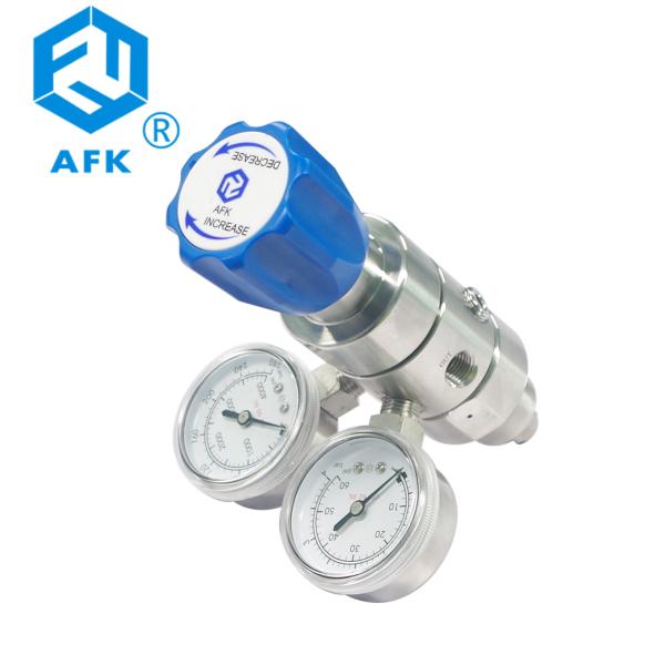 Regulador de pressão de aço inoxidável do butano 500psi 316L do acetileno