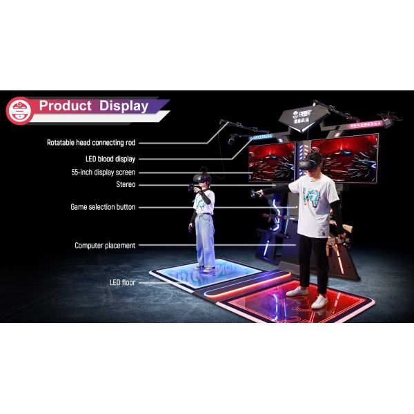Metal VR Theme Park High Speed Motion For Extraordinary Adventure