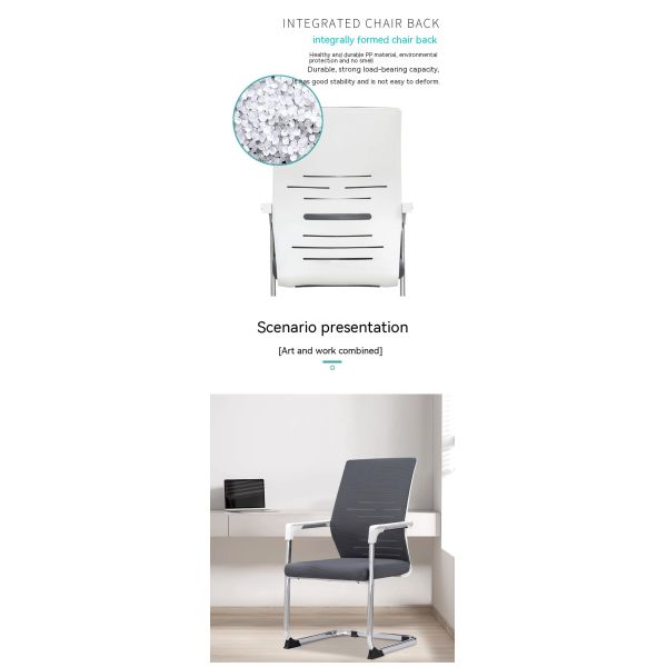 Bow Conference Chair Black More colors optional Stylistic Simplicity