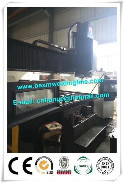 Boiler Industry CNC Drilling Machine , Metal Sheet Drilling Machine For 50mm Holes