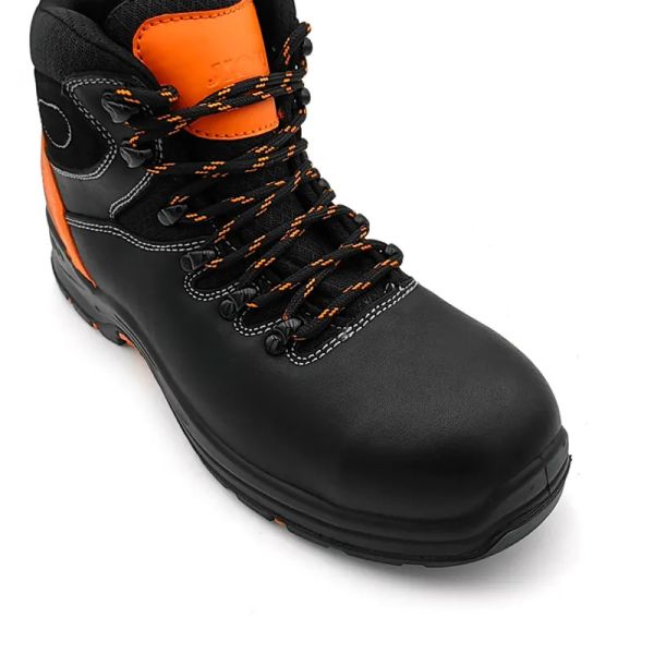 Bottes de travail pour hommes anti-ponture Bottes de travail avec orteil en acier