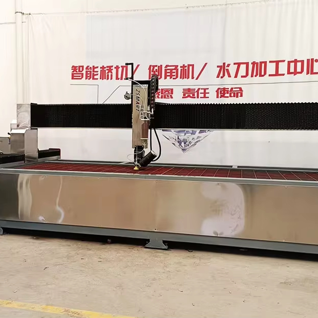 Five Axis Waterjet technology developed to provide accurate and cutting solutions for complex shapes and thick materials in industrial