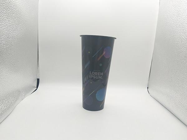 3D Lenticular Plastic Juice Cups Lable In Mould  98* Height 150 mm