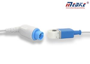 Câble du capteur 10pin-Db9 Nihon Kohden Spo2 de Gray Blue NK