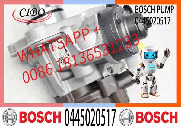 Diesel engine spare parts CP4 fuel pump 0445020517 for cummins engines fuel injection pump