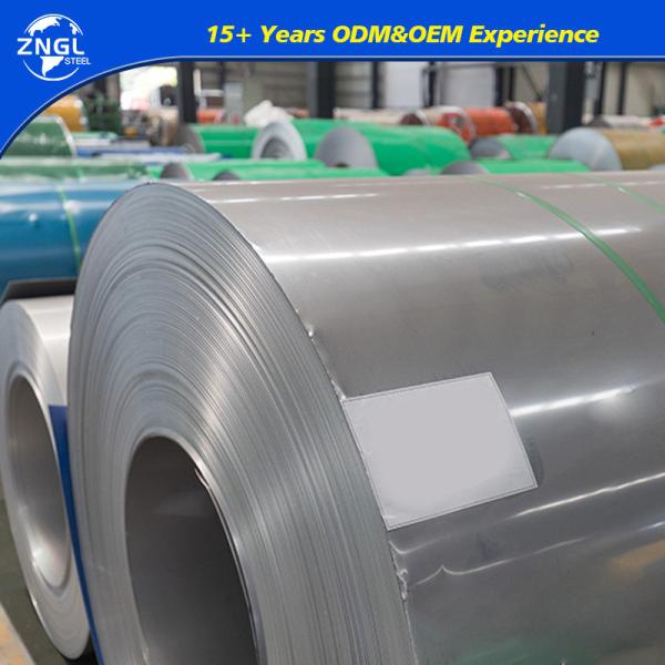Coils en acier inoxydable certifiés ISO9001 pour la tôle de toiture 410 410 410s 420 430 431