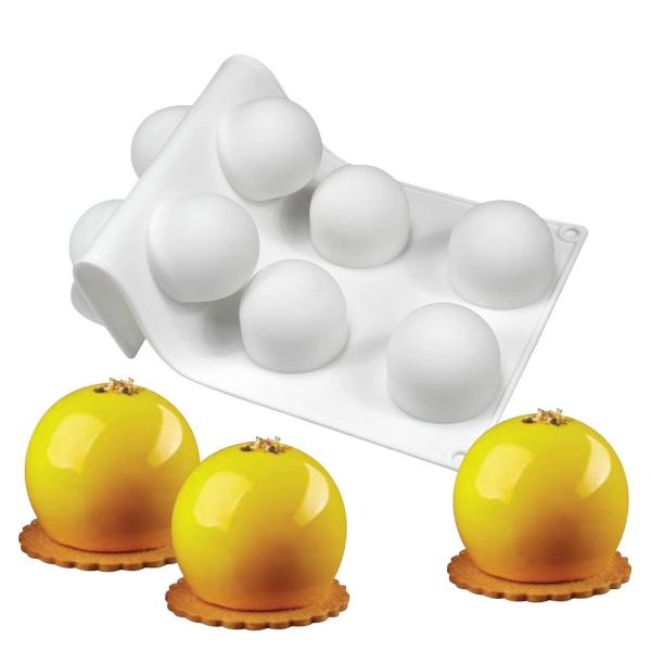 Silicone Sea Shell Mold Baking Mould Ice Cube Tray Shell Shape Silicone Mold For Chocolate, Soap, Candle, Fondant Birthday Cake Decoration And Jelly