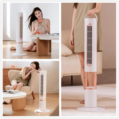 5V Cooling Tower Fan Polymer Battery Oscillating Wide Angle Fan Remote Control