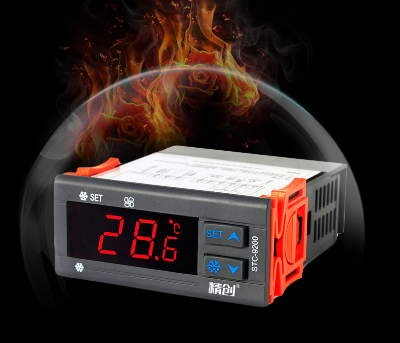 Controlador de temperatura Defrosting da C.A. do termostato de STC-9200 Digitas