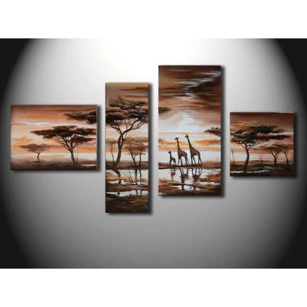 FJt1024 Amazing Decorative Landscape Paint Handmade Oil Painting for Apartment