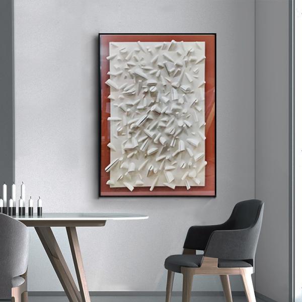Top Artist Team Design Mixed Media Painting Handmade Framed Wall Art Decoration 80x120cm