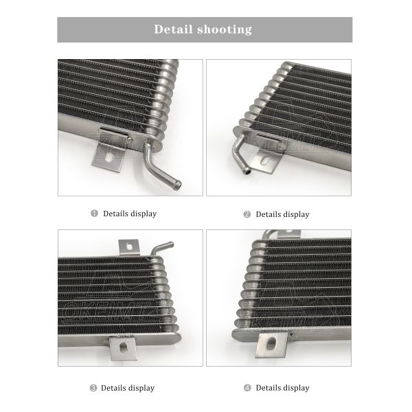 Excavator Engine Parts Fuel Cooler 4HK1-SH240-5-10P