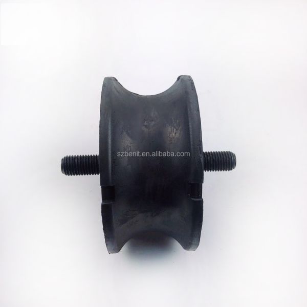Black round Type Rubber buffer for Dynapac hamm road roller