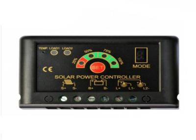 IP56 Small Solar Charge Controller With Auto Rated Voltage Battery 5A 10A 15A 20A 30A